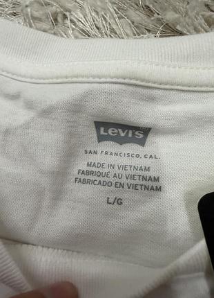 Біла футболка levi’s,оригінал з офіційного сайту 5