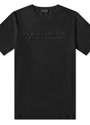 Футболка moncler з  лого