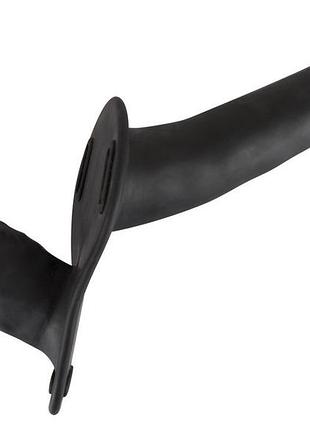 Страпон - double strap on black silicone sexstyle 6