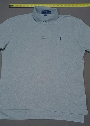 Плечи 51 см polo ralph lauren 
size xl серое поло 100%cotton