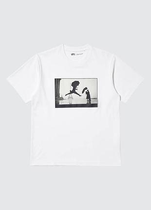 Футболка elliott erwitt ut graphic uniqlo з принтом