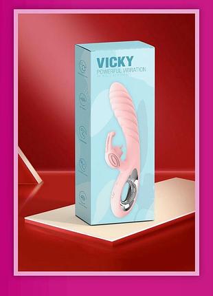 Вибратор vicky usb pink sexstyle 10