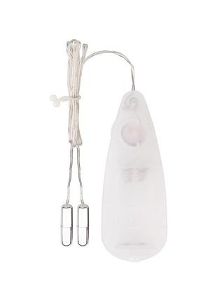 Мини-вибропули chisa hi-basic mini twins bullets на проводном пультом, серебристые sexstyle 2