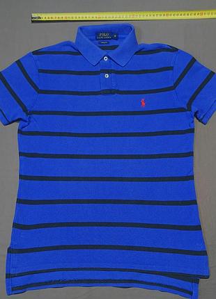 Плечи 44 см polo ralph lauren 
size m синьо чорна смужка   поло  100% cotton