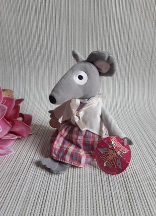 Колекційна музична іграшка мишка ліззі (lizzie mouse / millie) «bagpuss» 2001 рік, вінтаж