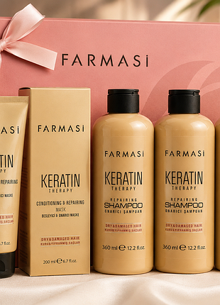 Набор кератин farmasi