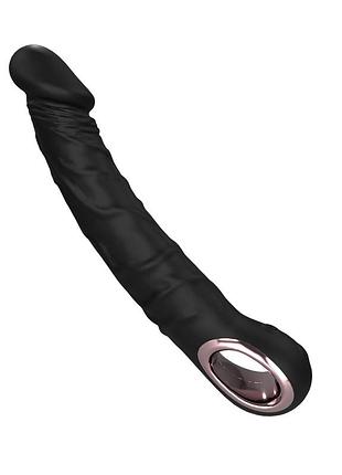 Вибратор - realistic vibrator black sexstyle 4