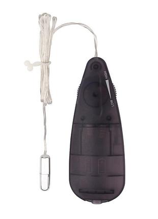 Віброкулька chisa hi-basic mini bullet з пультом керування, срібляста sexstyle 2