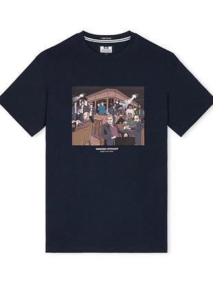 Футболка weekend offender wyndinham t-shirt navy | оригінал