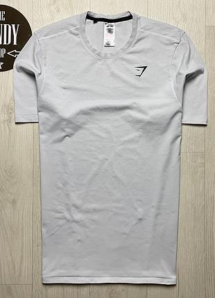 Мужская футболка gymshark, размер по факту xl