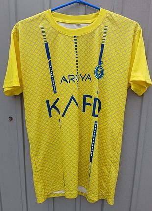 Спортивная мужская футболка f.c. al nassr.