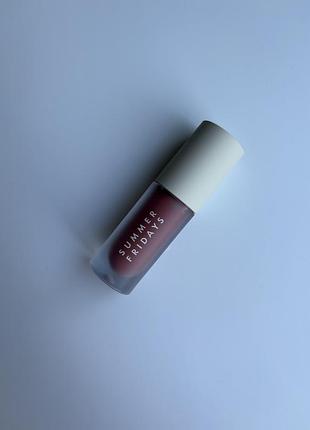 Зволожуюча олійка для губ summer fridays dream lip oil у відтінку blush dreams