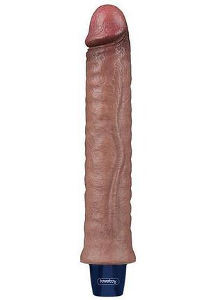 Вібратор - real softee rechargeable silicone vibrating dildo 9.5" sexstyle 2