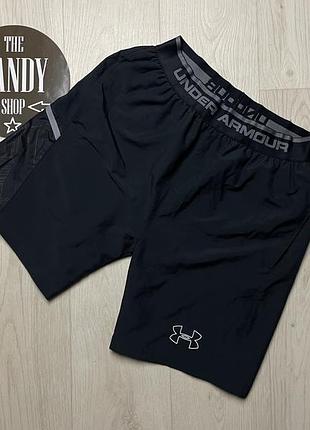 Мужские шорты under armour 2в1, размер s