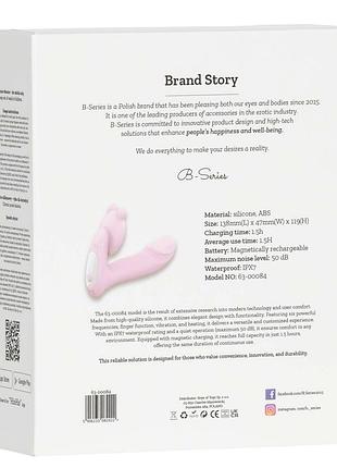 Вибратор - silicone vibrator, 6 frequenciesfinger function, heating + app sexstyle 5