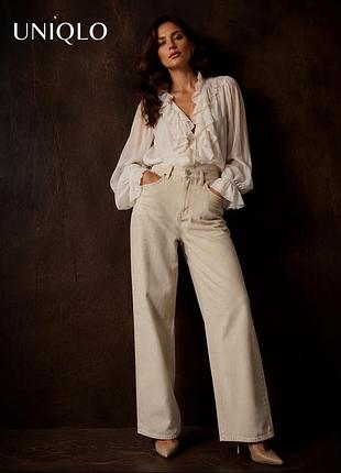 Джинси low rise baggy jeans uniqlo
