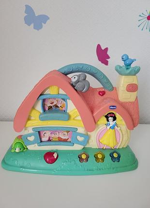 Музыкальный дом chicco белоснежка и 7 гномов disney