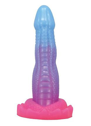 Фаллоимитатор power monsters void python – 20.5 cm rippled monster silicone dildo sexstyle 4