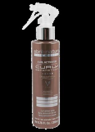 Професійний спрей для формування локонів abril et nature curly definition, 200 мл