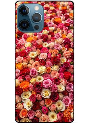 Силиконовый чехол цветы для xiaomi samsung motorola nokia iphone zte vivo oppo realme розы 01