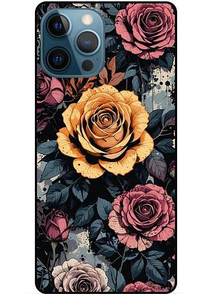Силіконовий чохол квіти для xiaomi samsung motorola nokia iphone zte vivo oppo realme троянди