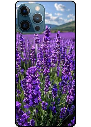 Силіконовий чохол квіти для xiaomi samsung motorola nokia iphone zte vivo oppo realme лаванда