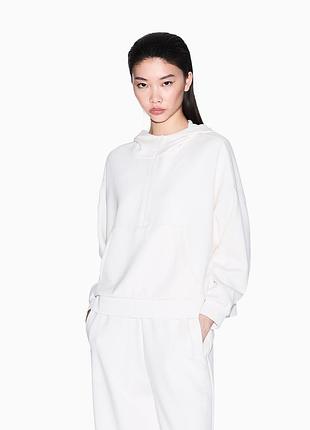 Женское худи armani exchange с капюшоном