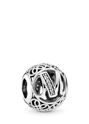Намистина pandora літера m 791857cz