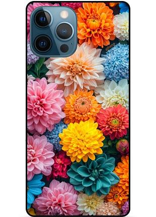 Силіконовий чохол квіти для xiaomi samsung motorola nokia iphone zte vivo oppo realme хризантеми