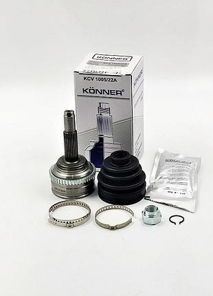 Комплект шрус наружный 22х22 a47 (abs) совместим с комплектом пыльника kcvx-12, kcv100522a