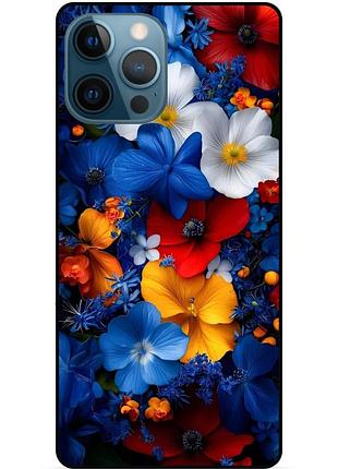 Силиконовый чехол цветы для xiaomi samsung motorola nokia iphone zte vivo oppo realme цветы 02