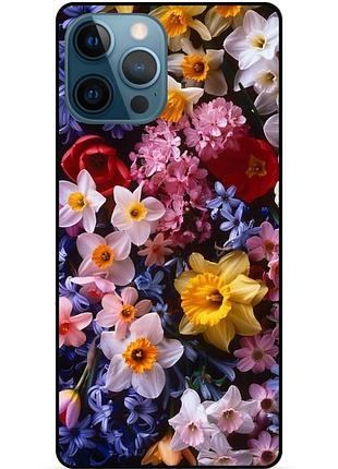 Силіконовий чохол квіти для xiaomi samsung motorola nokia iphone zte vivo oppo realme нарциси