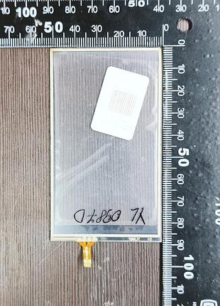 Сенсорне скло китай 089x052 p/n: yl0987 / yl0987d