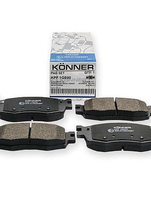 Колодки тормозные дисковые передн., kpf1ge00
