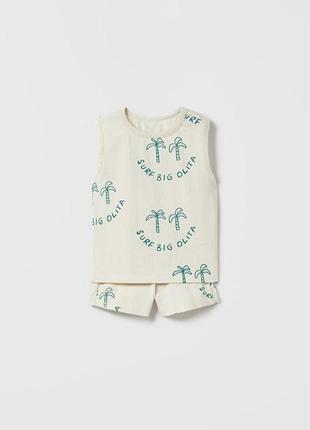 Костюм майка шорти зара 4-5(110)