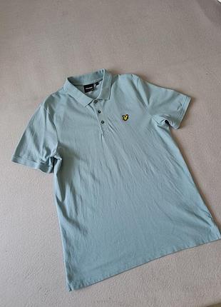 Оригінальна футболка поло lyle & scott