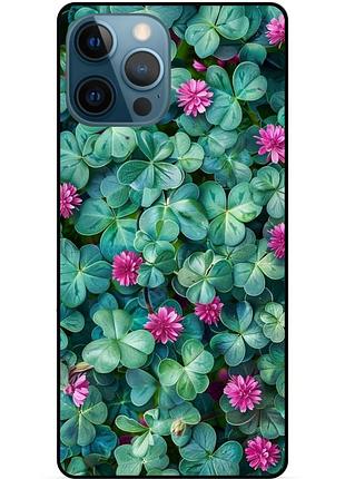 Силиконовый чехол цветы для xiaomi samsung motorola nokia iphone zte vivo oppo realme клевер