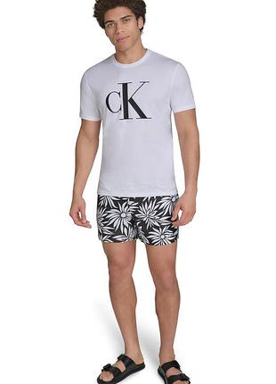 Чоловічий рашгард calvin klein футболка для купання із захистом від сонця upf 40