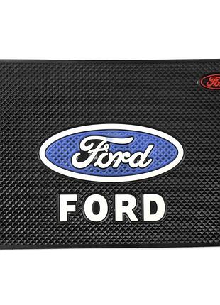 Килимок торпеди антиковзаючий ford ( 200x130)