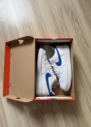 Кросівки nike air force 1 dm2845-100, білого кольору, розмір eu 47 us 12,5