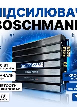 Автомобильный усилитель звука boschmann xw-f4399 с bluetooth 4 канальный автоусилитель 1700 вт мощный усилитель для сабвуфера