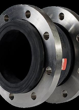 Вибровставка фланцевая стальная, epdm, pn16