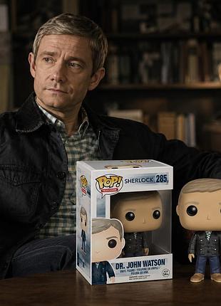 Фігурка funko pop фанко поп sherlock dr. john watson #285