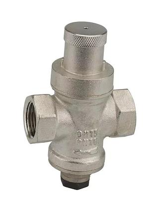 Редуктор зниж. тиск. мах 5 бар. з вих. під манометр 3/4" karro (kr80837) {50}