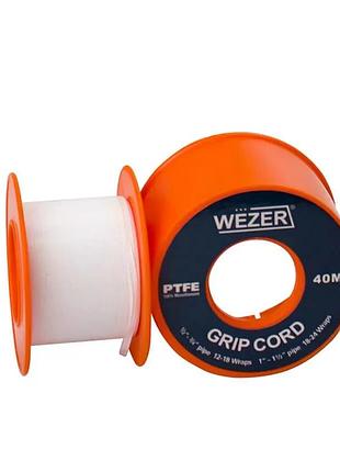 Нитка тефлонова wezer 2х0,2 мм, 40 м