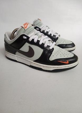 Шкіряні кросівки nike dunk