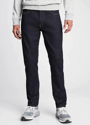 Мужские джинсы straight taper fit gap