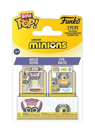 Набор игровых фигурок bitty pop! серии посипаки - кевин и пират