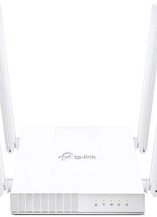 Маршрутизатор tp-link archer c24 ac750 беспроводной 1хfe wan 4хfe lan 733мбит/сек 4 внешние антенны