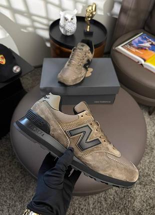 Чоловічі кросівки new balance 574 m sand black